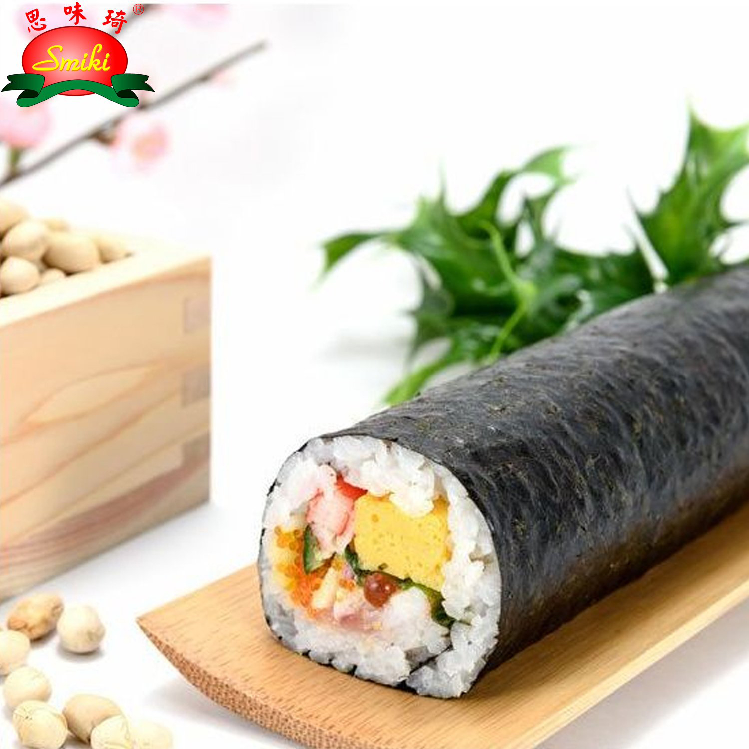 Sushi Japonés Asado Nor/Algas